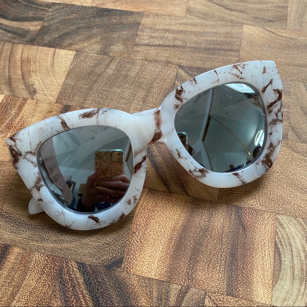 Quay Sugar & Spice Marble Sunglasses